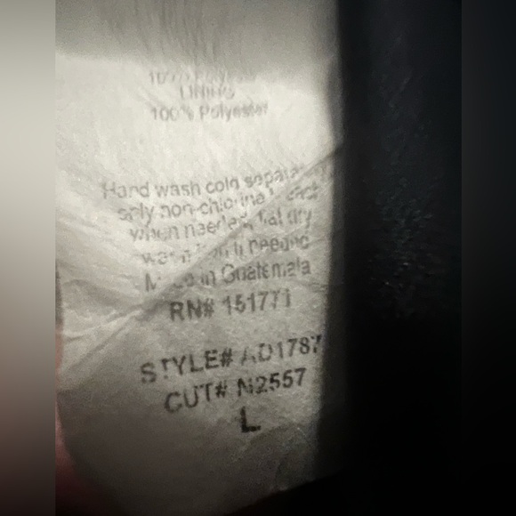 GILLI NAVY DRESS SIZE L. BUST 19” WAIST 14” LENGTH 34”. - Picture 11 of 13